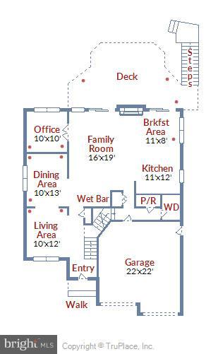 116 Cresston Road Arnold, MD 21012 - Photo 28 of 30 Main Level Floor Plan
