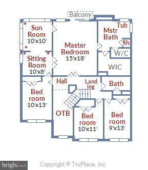116 Cresston Road Arnold, MD 21012 - Photo 29 of 30 Upper Level Floor Plan