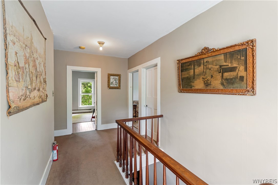 1136 Creek Road Attica, NY 14011 - Photo 33 of 50 Main House 2nd Floor Hallway