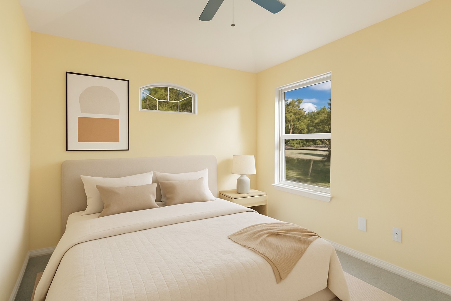 27 Indian Princess Wimberley, TX 78676 - Photo 19 of 25 a bedroom with a bed and a window