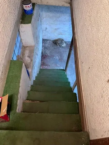 a view of a storage room