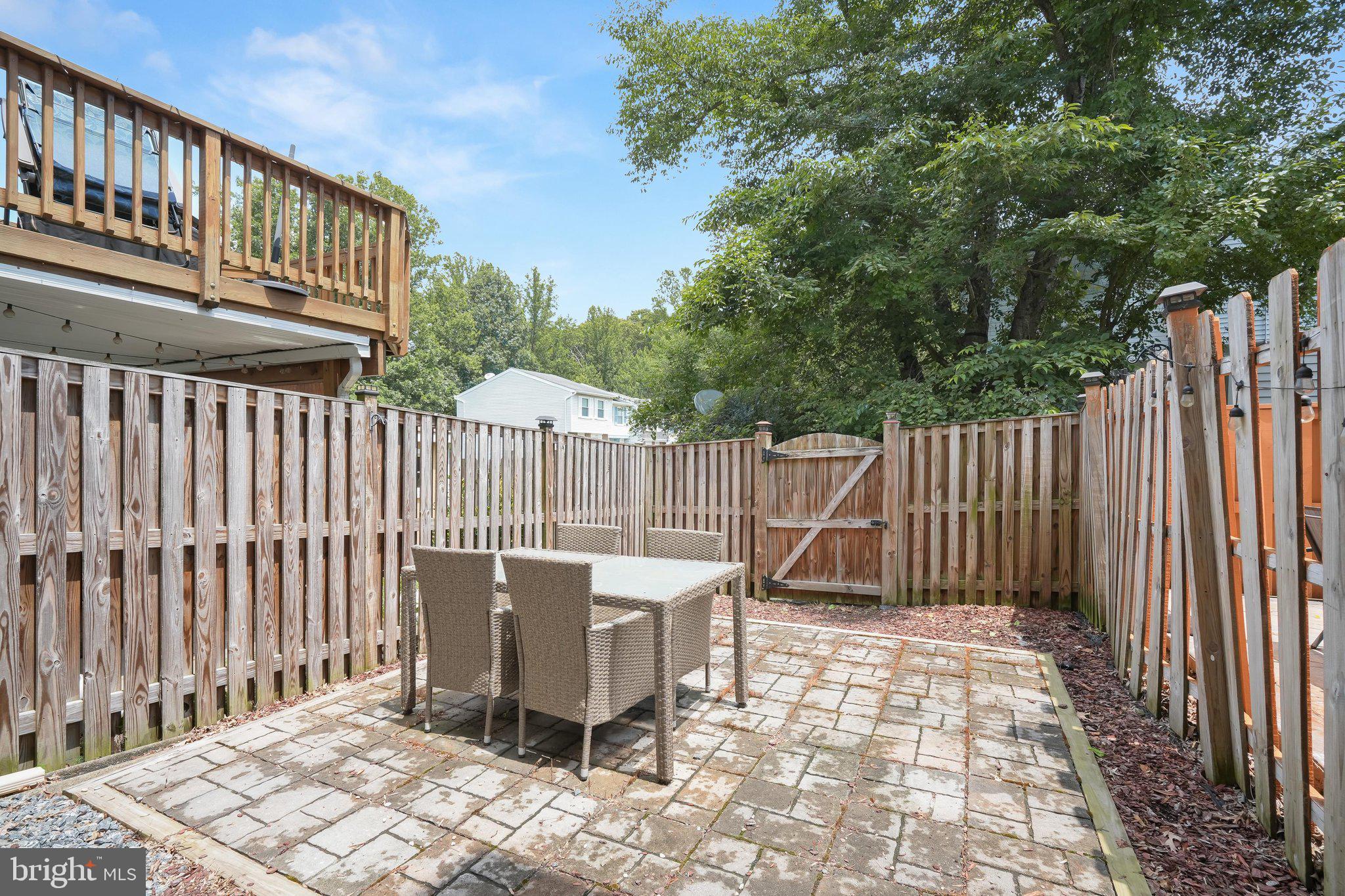 8234 Crestmont Circle Springfield, VA 22153 - Photo 22 of 32 Fenced Patio