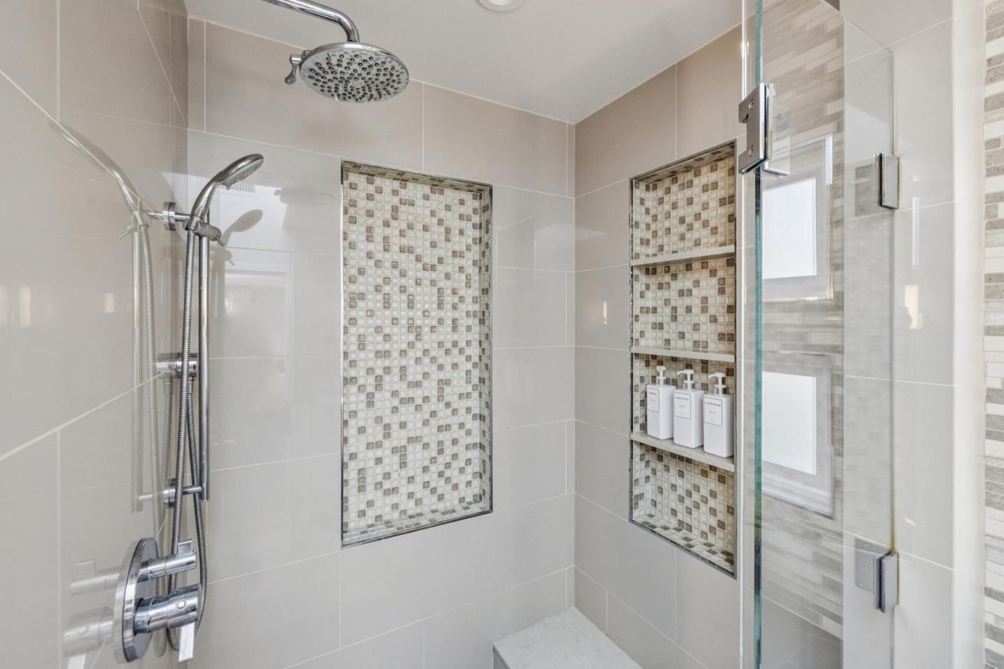 21685 Regnart Road Cupertino, CA 95014 - Photo 37 of 68 a bathroom with a bathtub and shower