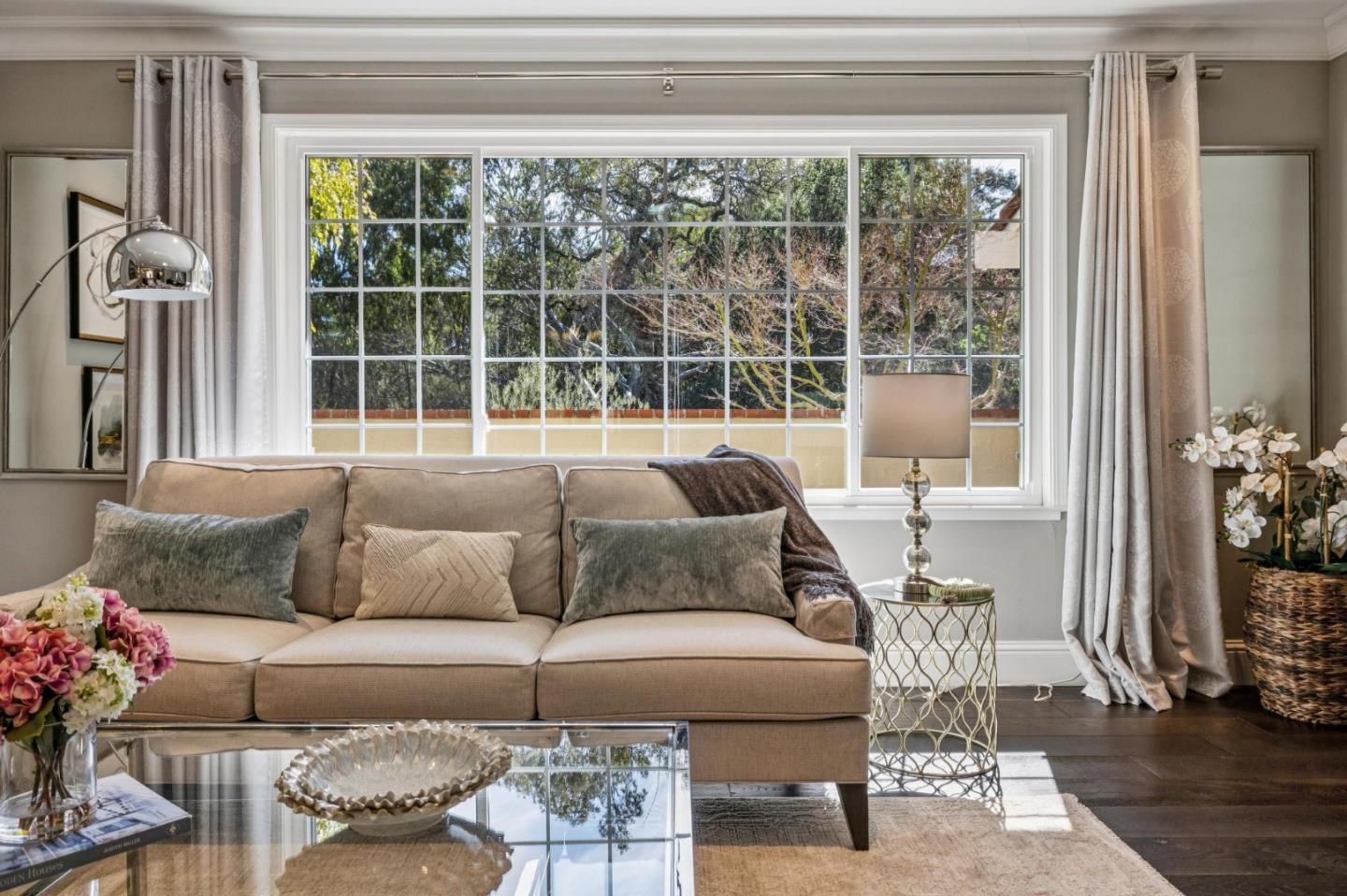21685 Regnart Road Cupertino, CA 95014 - Photo 9 of 68 a living room with furniture and a window
