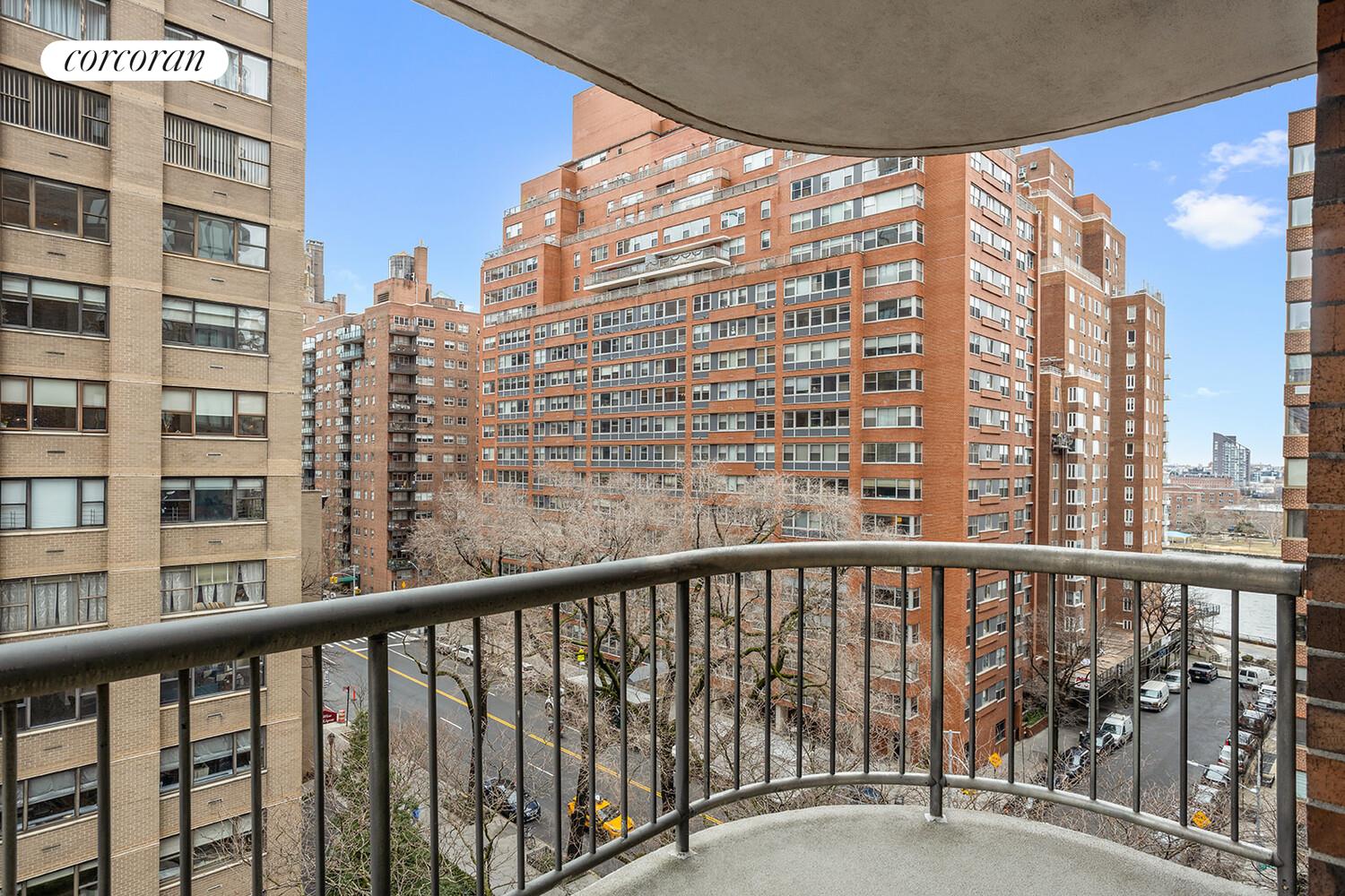 52 East End Avenue, Unit 8B Manhattan, NY 10028 - Photo 6 of 9 a view of balcony with city view