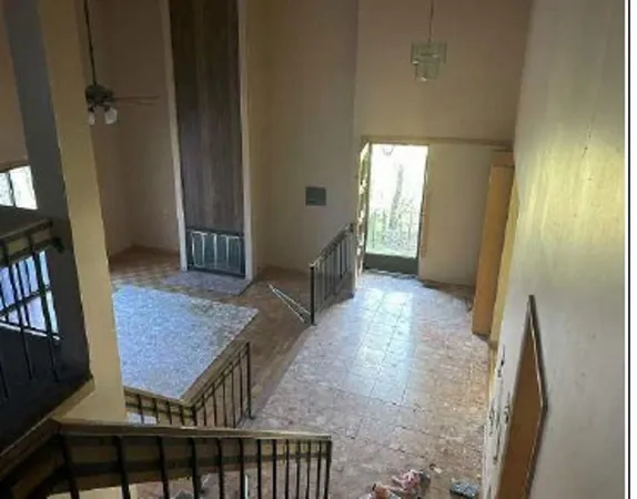 a view of an entryway door