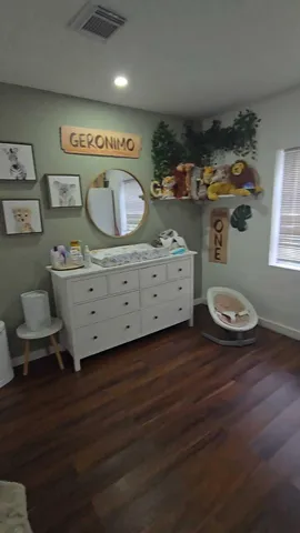 a room with storage and utility