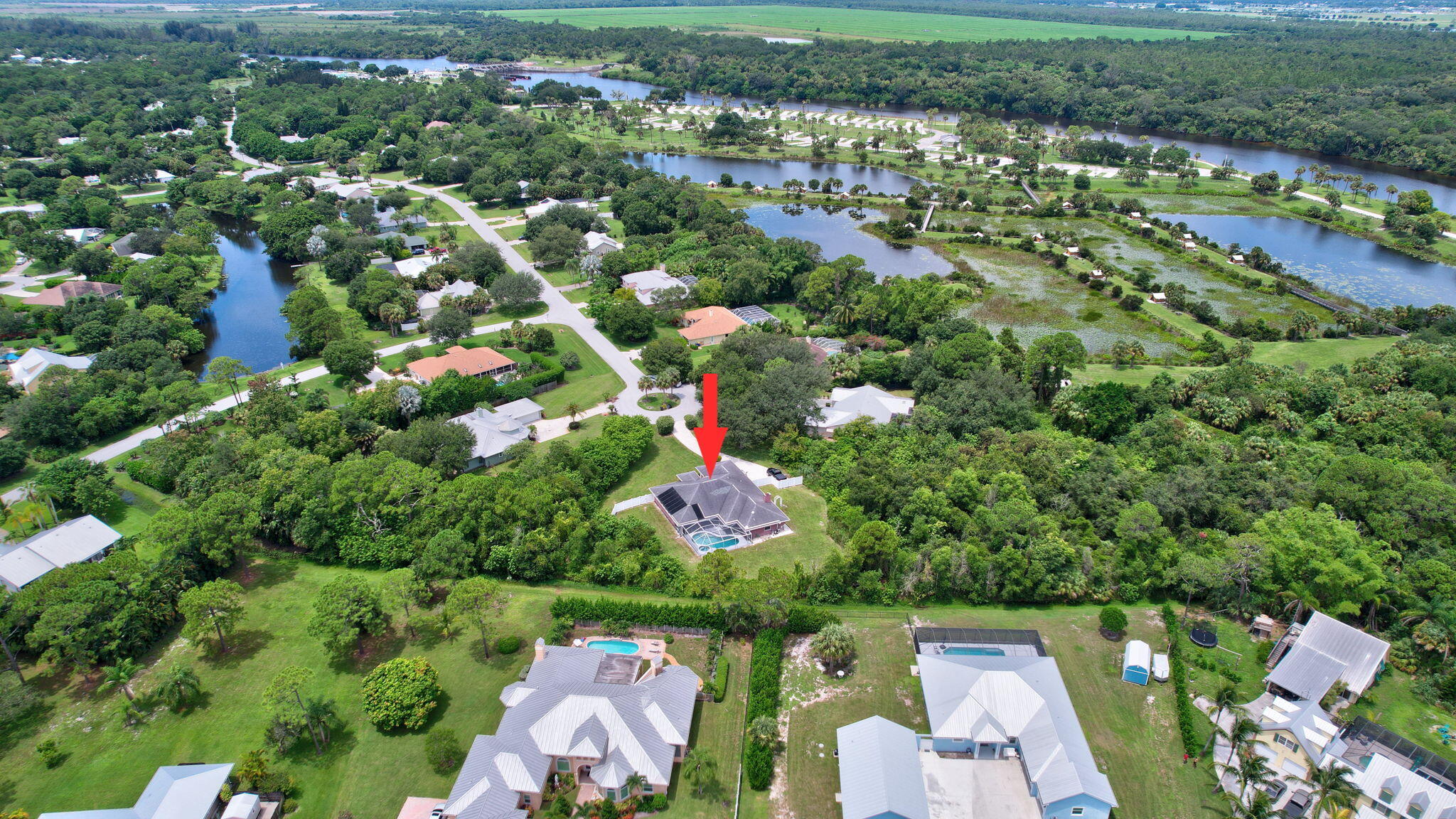 1624 Southwest Gregor Way Stuart, FL 34997 - Photo 61 of 69 Aerial