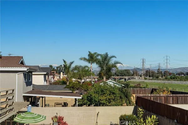 a view of a lake with outdoor space
