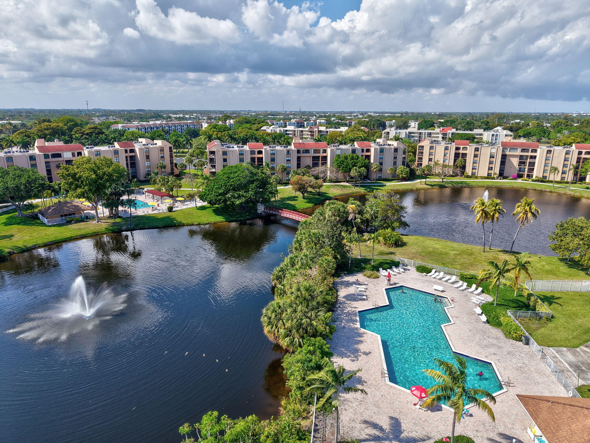 755 Dotterel Road, Unit 1512 Delray Beach, FL 33444 - Photo 39 of 48 a view of a lake with a city