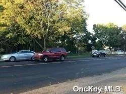 a car parked on the side of the road
