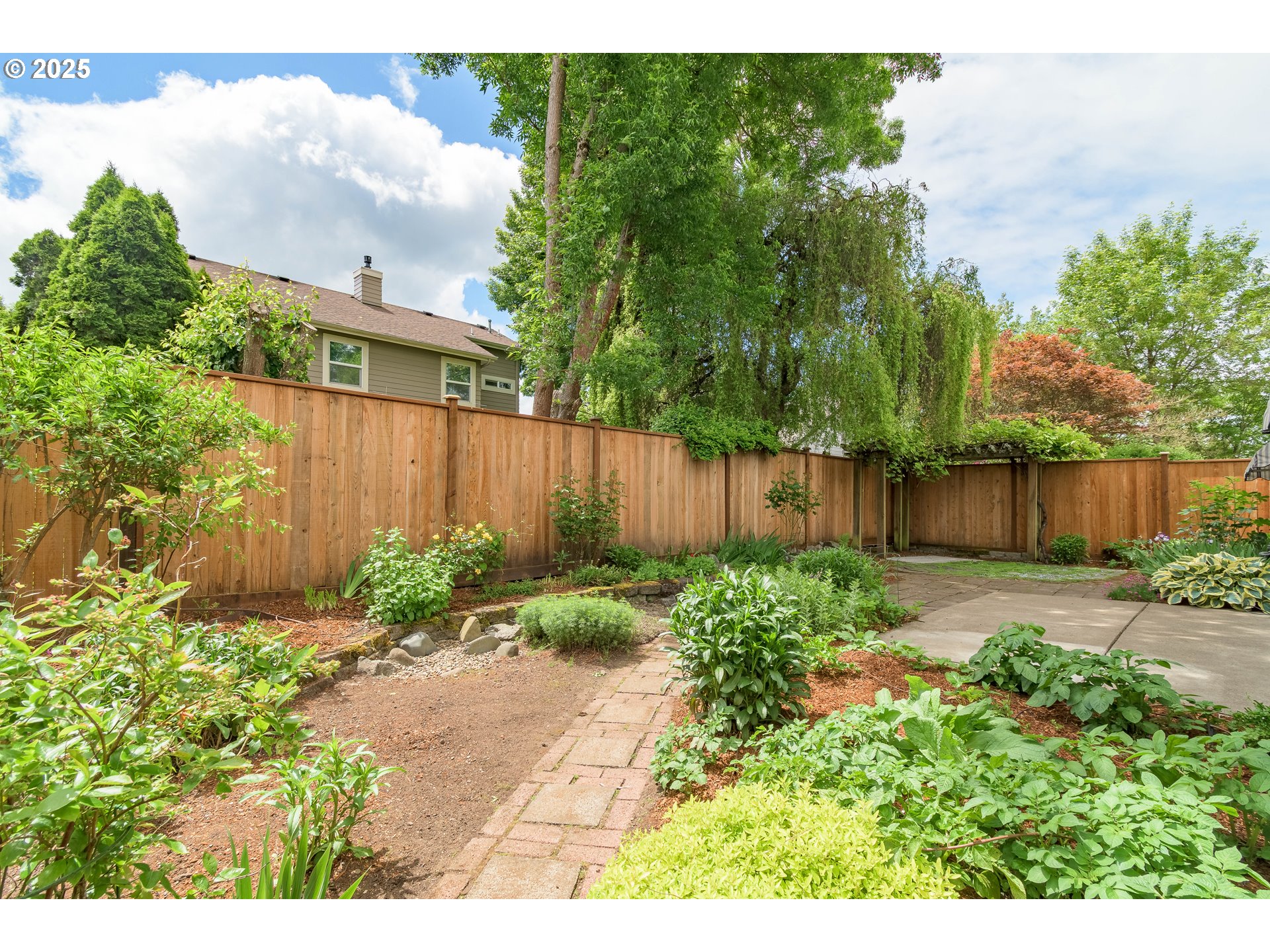 5470 Jeffrey Way Eugene, OR 97402 - Photo 40 of 48 a backyard of a house with lots of green space