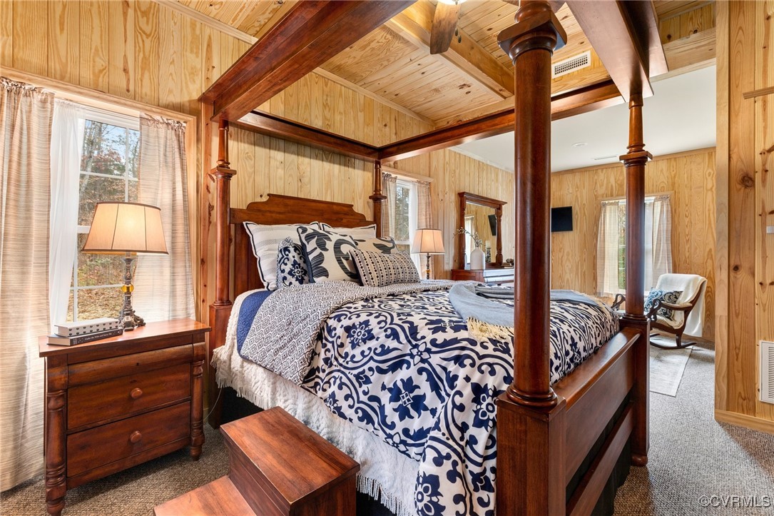 3798 Riddles Bridge Road Goochland, VA 23063 - Photo 14 of 31 a bedroom with a bed and a window