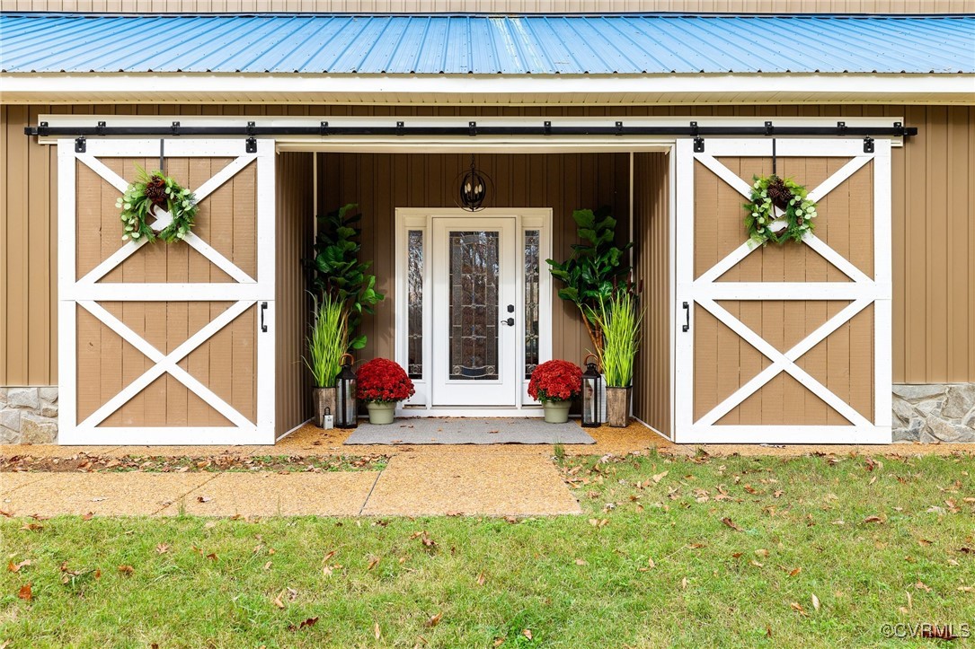 3798 Riddles Bridge Road Goochland, VA 23063 - Photo 2 of 31 a view of front door and small yard