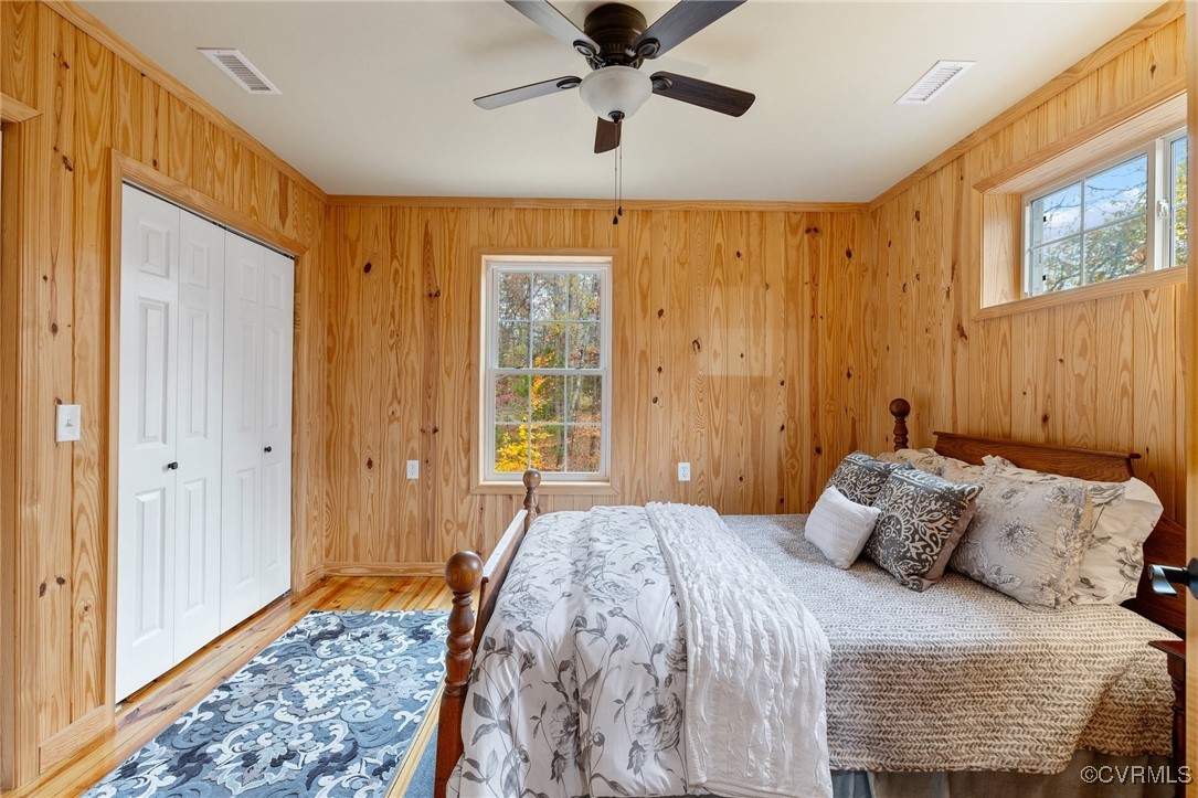 3798 Riddles Bridge Road Goochland, VA 23063 - Photo 21 of 31 a bedroom with a bed and a window