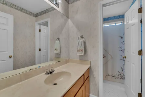 a bathroom with a sink and a toilet