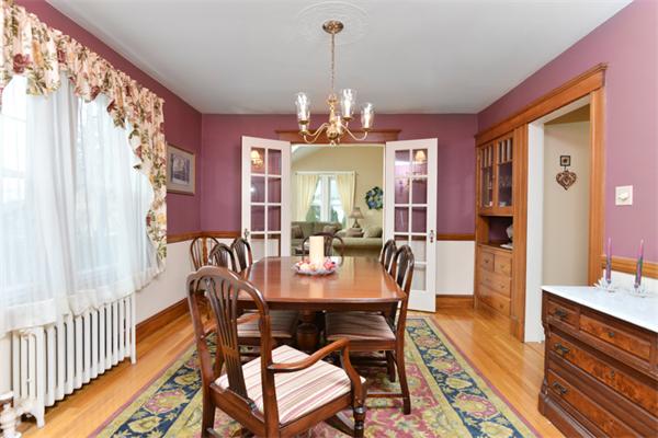 38 Jenness Street Quincy, MA 02169 - Photo 7 of 23 a view of a dining room with furniture window and wooden floor