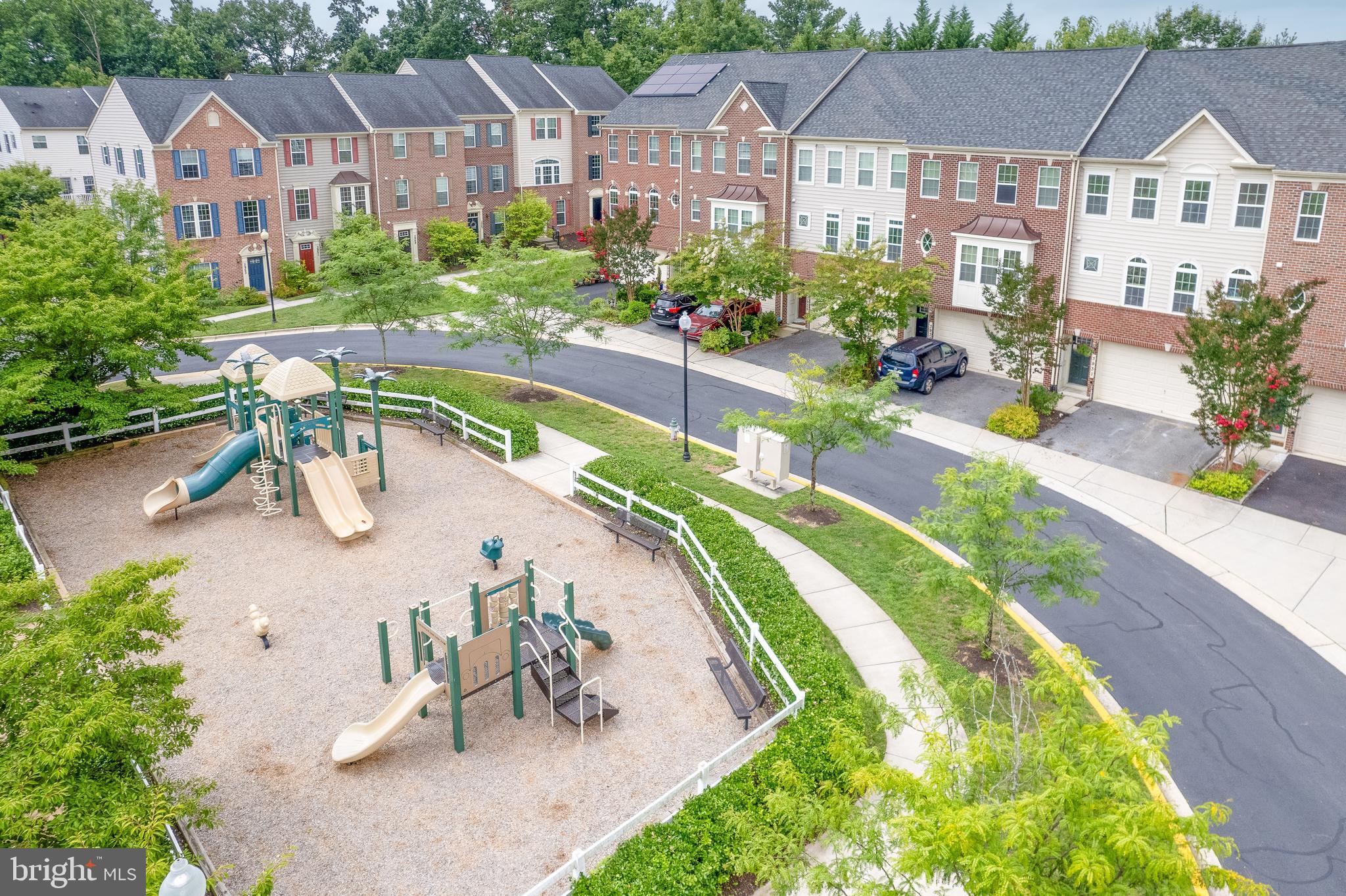 3838 Cullingworth Road Burtonsville, MD 20866 - Photo 2 of 69 an aerial view of a house with a garden and patio