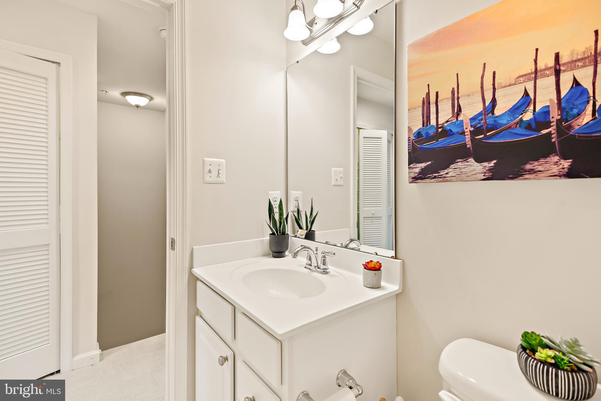 3838 Cullingworth Road Burtonsville, MD 20866 - Photo 53 of 69 a bathroom with a sink a toilet and a mirror