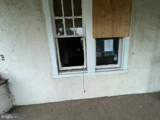 a view of front door