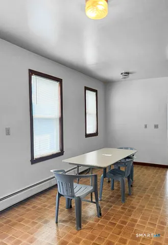 a utility room with washer and dryer