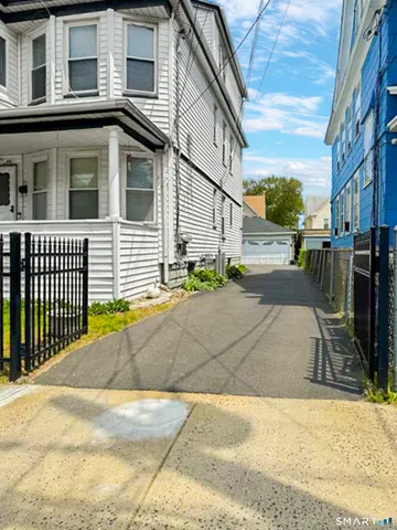 a view of a house with a outdoor space