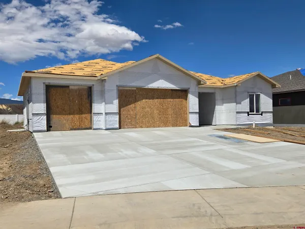 a view of a house with a patio