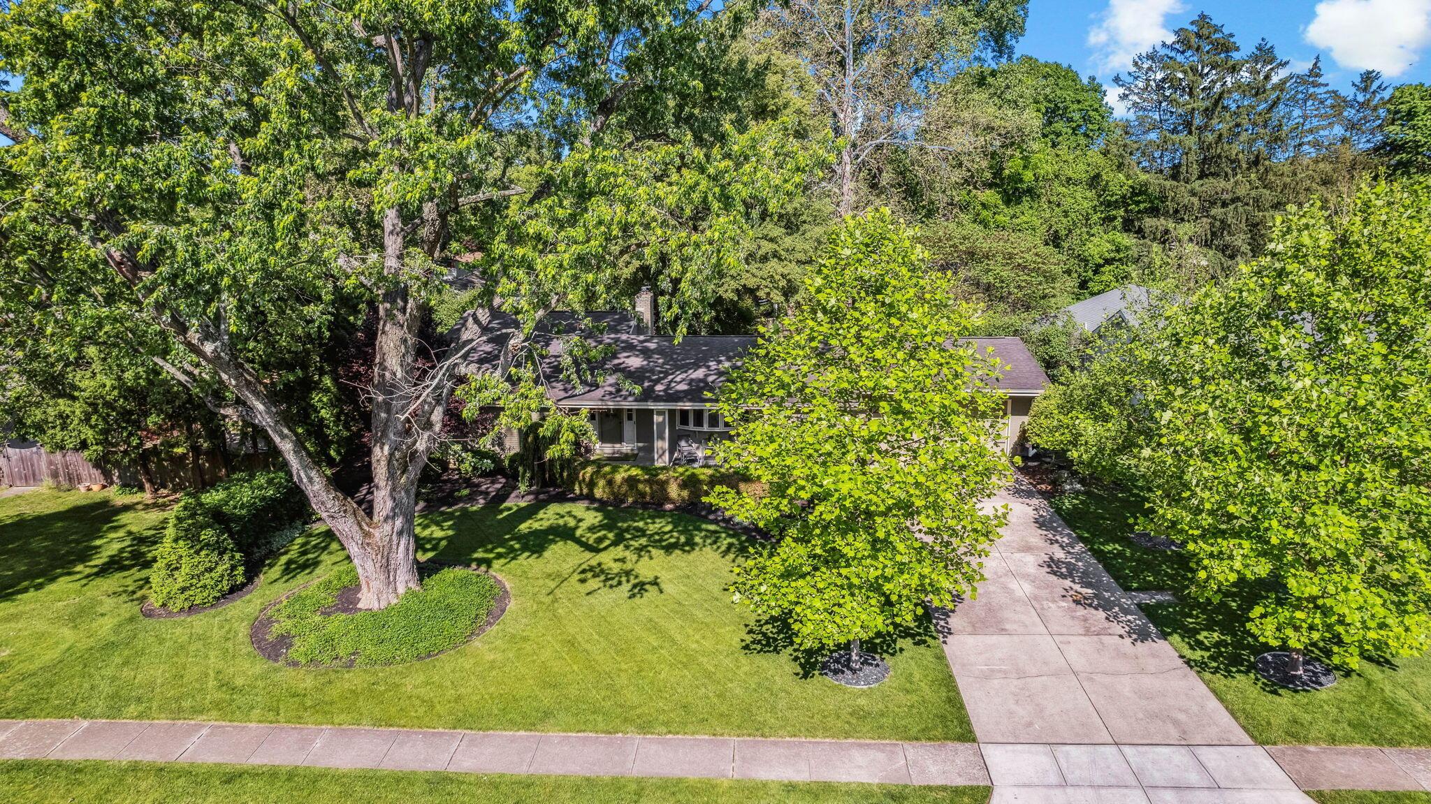 4103 Winfield Road Columbus, OH 43220 - Photo 81 of 91 Front of Home - Drone