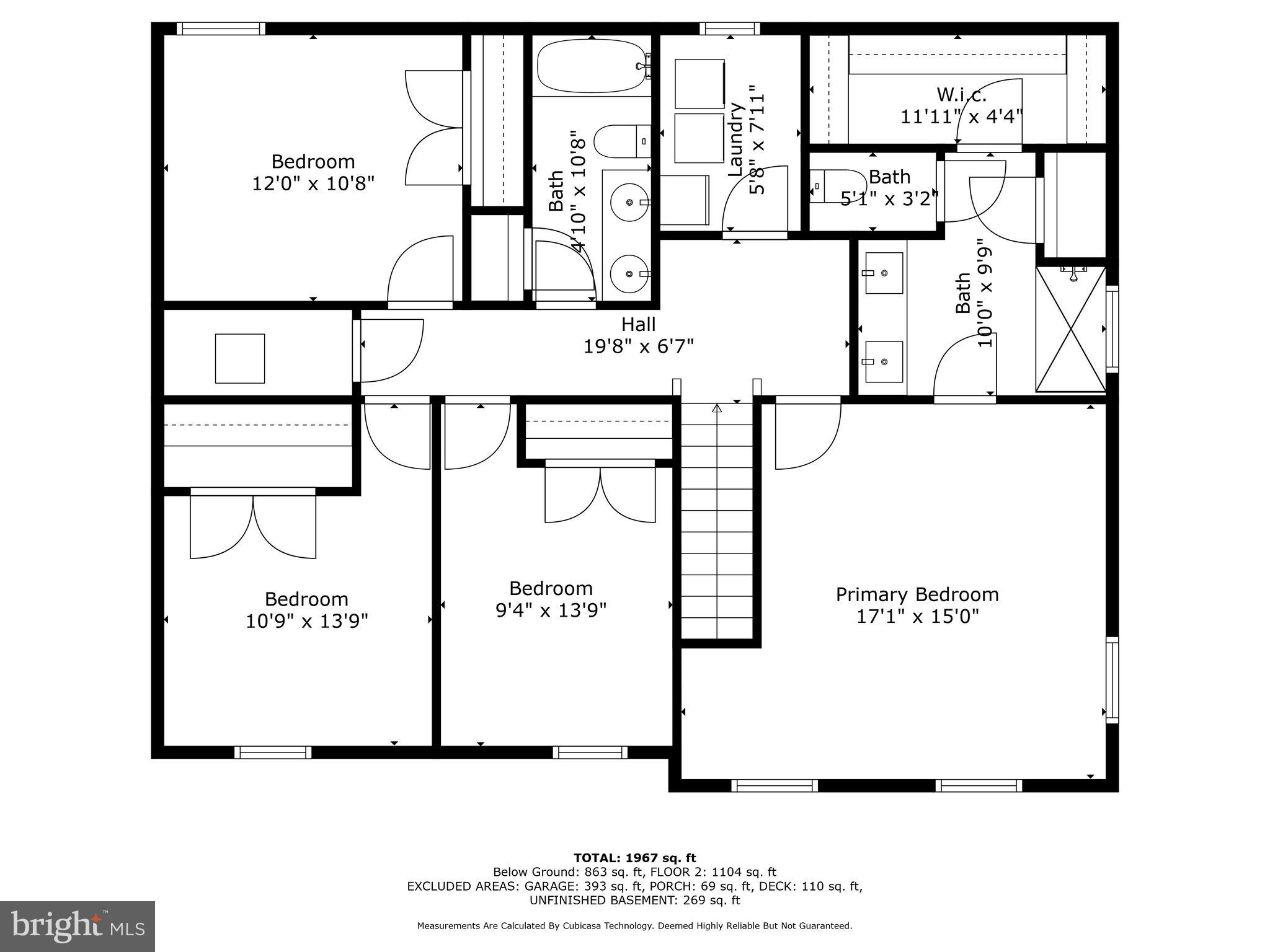 10321 Quarter Deck Lane Berlin, MD 21811 - Photo 57 of 58 Floor Plan Upper Level