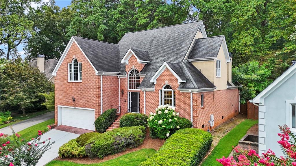1696 Harts Run Atlanta, GA 30341 - Photo 2 of 55 a aerial view of a house