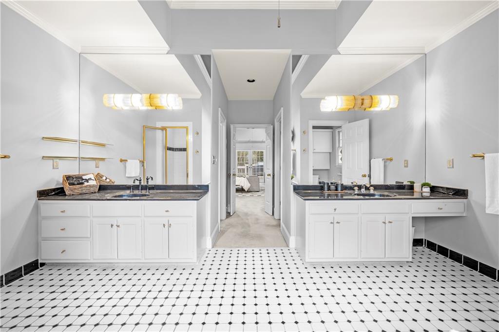1696 Harts Run Atlanta, GA 30341 - Photo 32 of 55 a kitchen with a sink cabinets and window