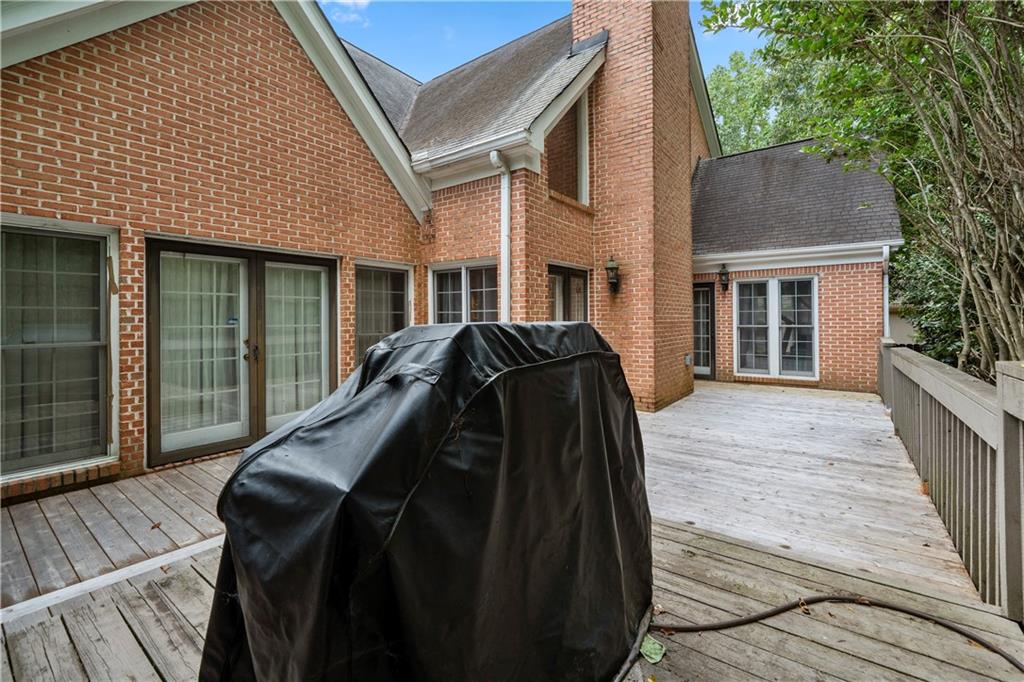 1696 Harts Run Atlanta, GA 30341 - Photo 53 of 55 a front view of a house with balcony