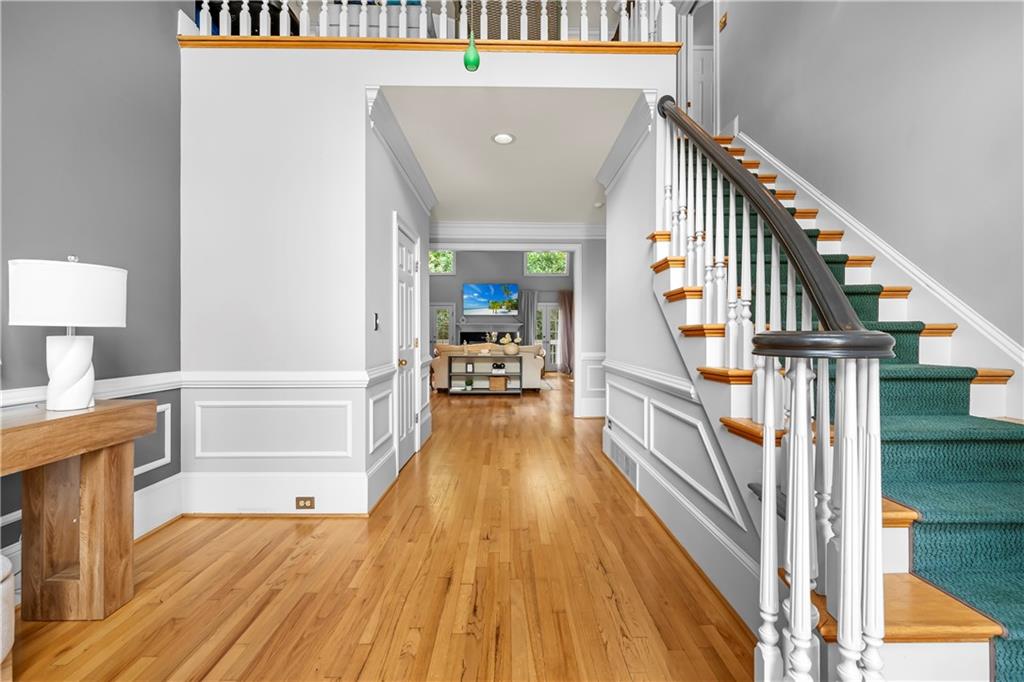 1696 Harts Run Atlanta, GA 30341 - Photo 6 of 55 a view of front door with wooden floor