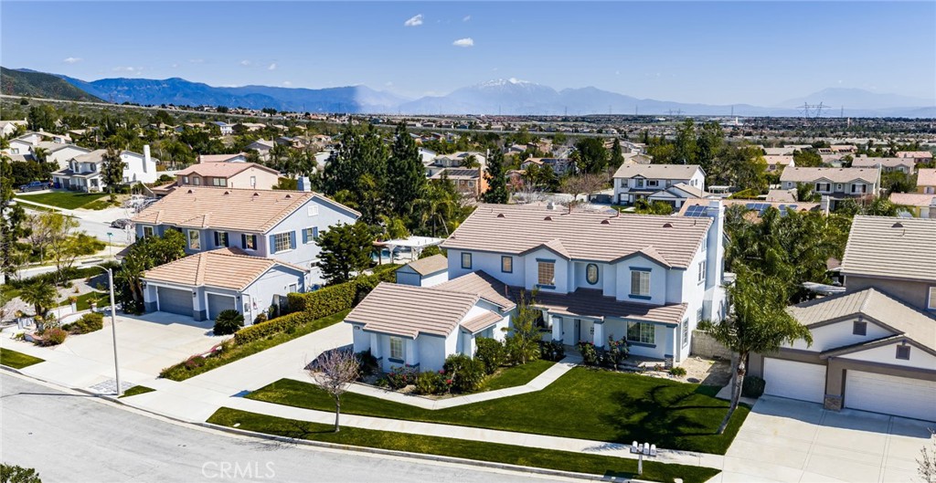 5105 Sanchez Court Rancho Cucamonga, CA 91739 - Photo 56 of 61 a aerial view of a houses with a city street