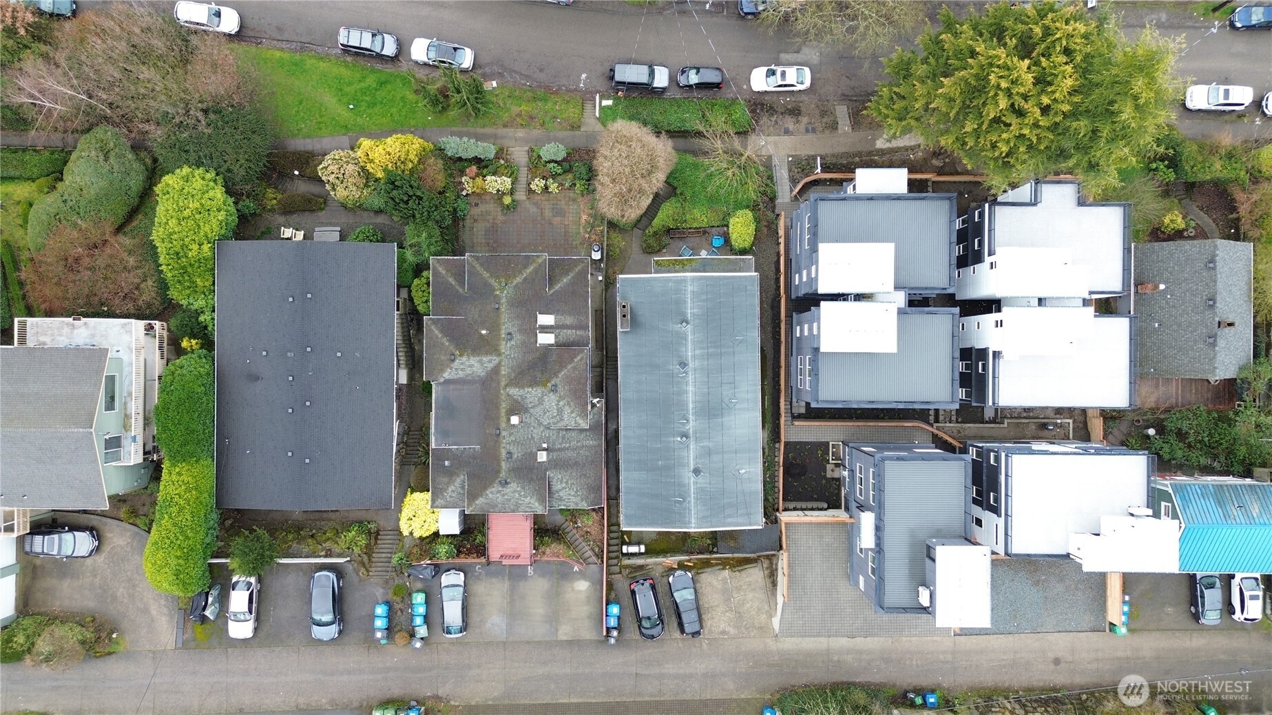 633 West Emerson Street Seattle, WA 98119 - Photo 14 of 25 an aerial view of houses with outdoor space