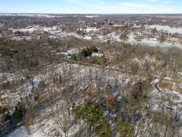 a view of city and mountain