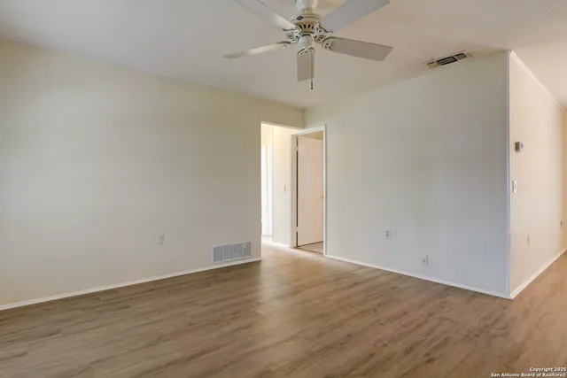 wooden floor in an empty room