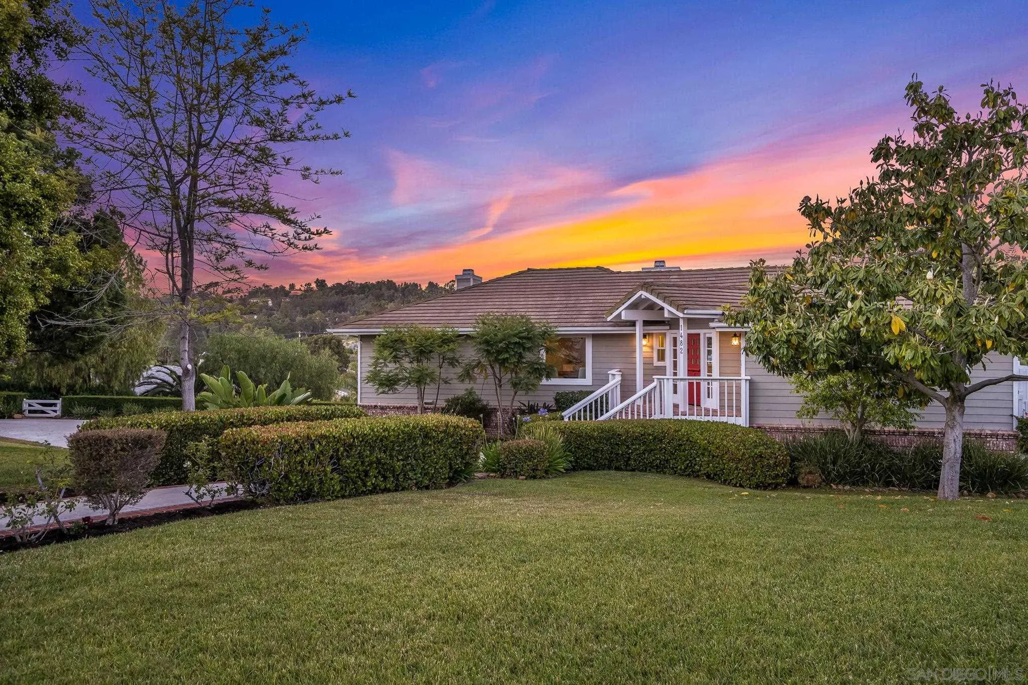1482 Rancho Encinitas Drive Encinitas, CA 92024 - Photo 2 of 75 a view of a house with a backyard