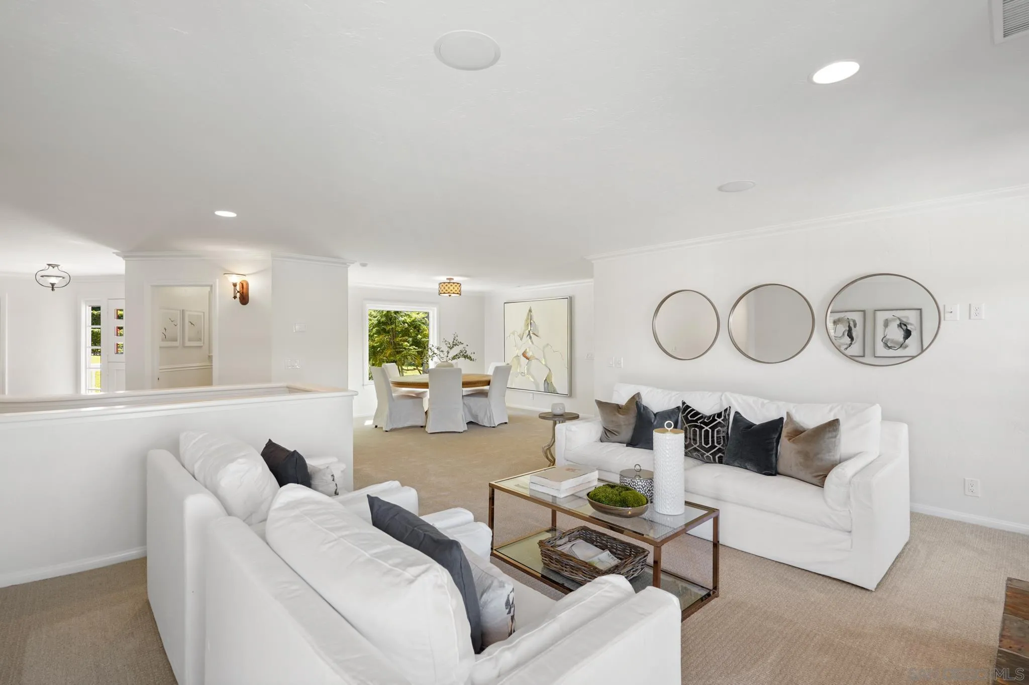 1482 Rancho Encinitas Drive Encinitas, CA 92024 - Photo 33 of 75 a living room with furniture and a wooden floor