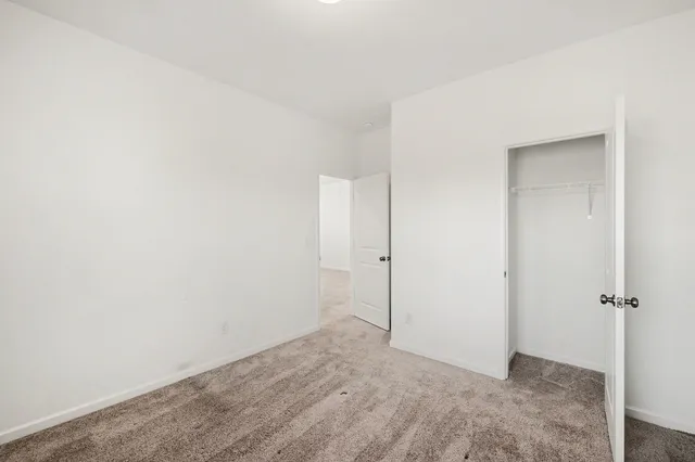 a bathroom with a sink vanity and a mirror