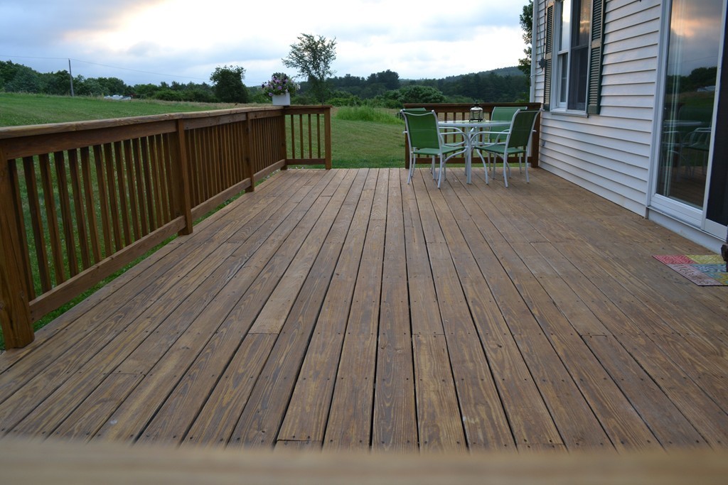 156 Reed Street Warren, MA 01083 - Photo 23 of 30 a view of deck with seating space