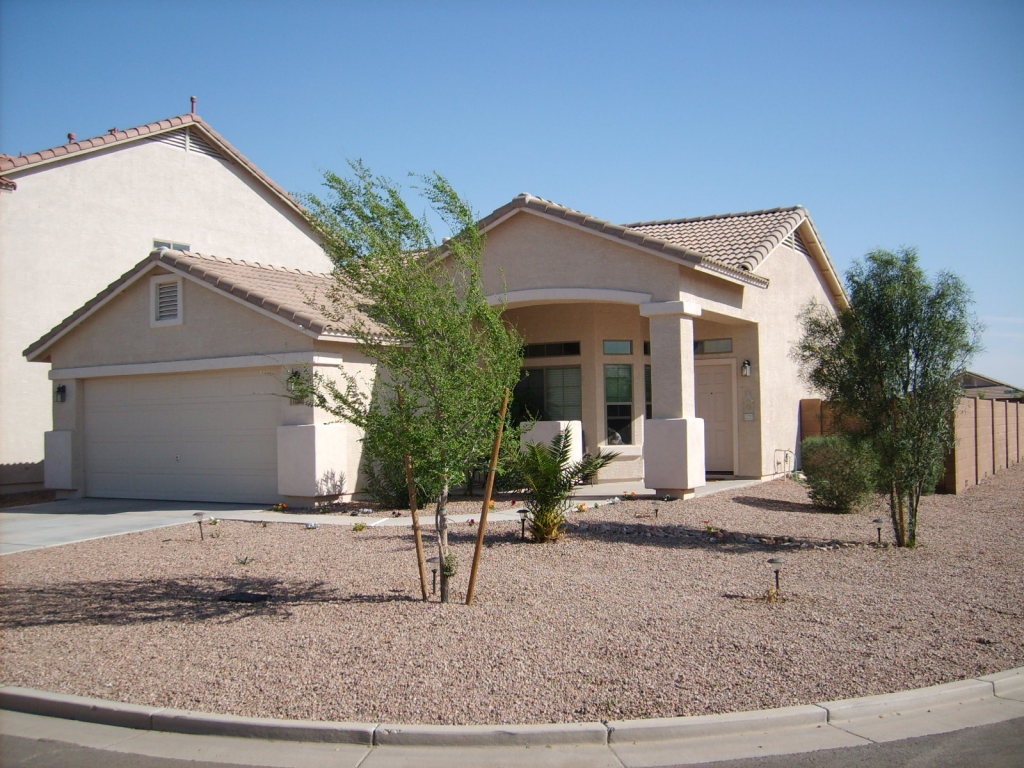44865 West Sandhill Road Maricopa, AZ 85139 - Photo 1 of 37 Front of your new home.