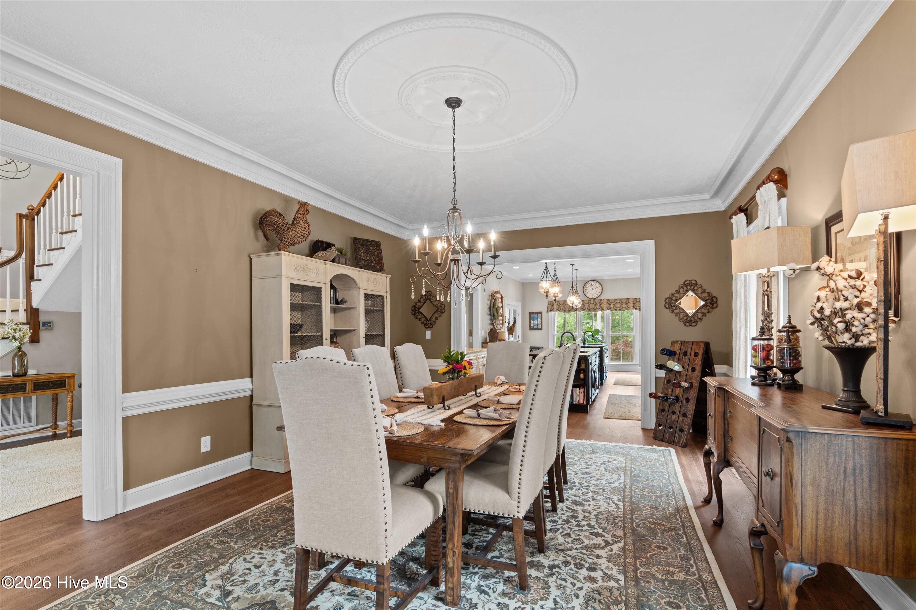 6218 Columbia Road Appling, GA 30802 - Photo 20 of 97 Formal dining off of foyer opens to kitchen