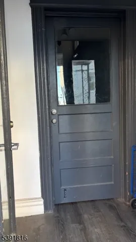 a view of front door