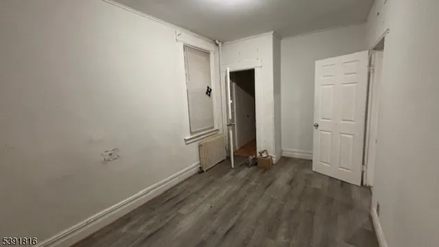 wooden floor in an empty room