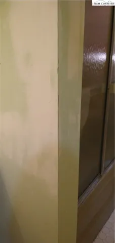 a view of walk in closet with window