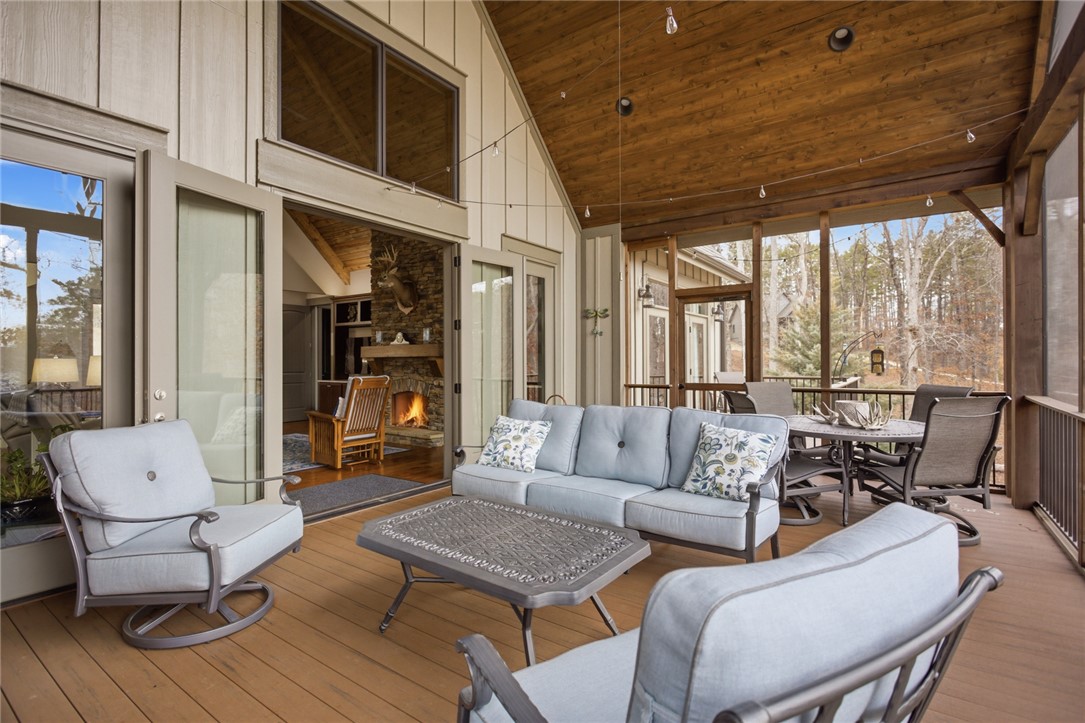412 Walking Fern Way Seneca, SC 29672 - Photo 14 of 45 This inviting porch offers an idyllic setting for tranquil outdoor living and entertaining.