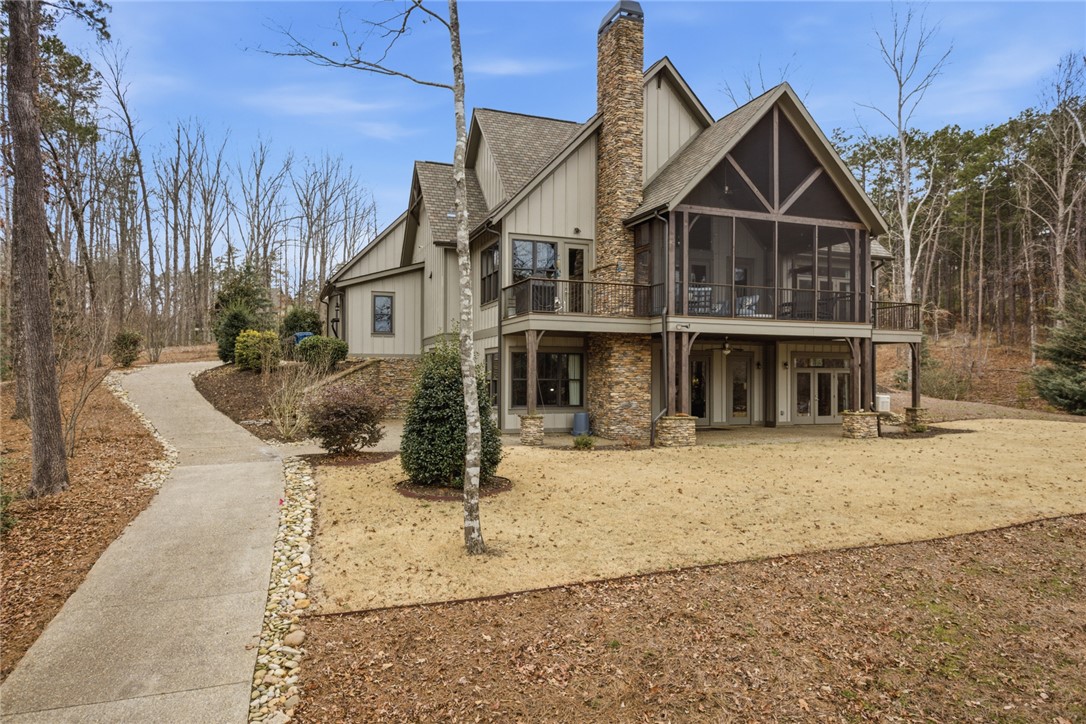 412 Walking Fern Way Seneca, SC 29672 - Photo 31 of 45 This captivating residence blends rustic charm with elegant design.