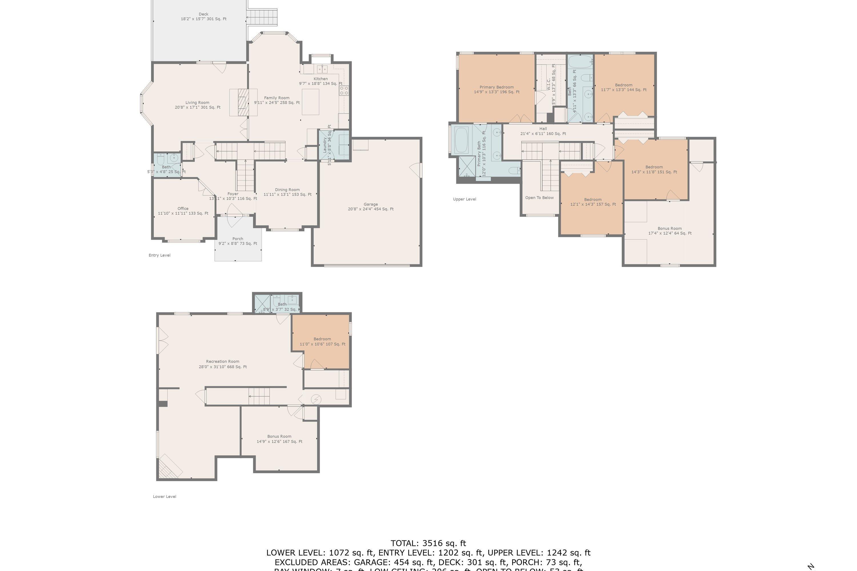 633 Winesap Road Roanoke, VA 24019 - Photo 59 of 59 Floor Plan