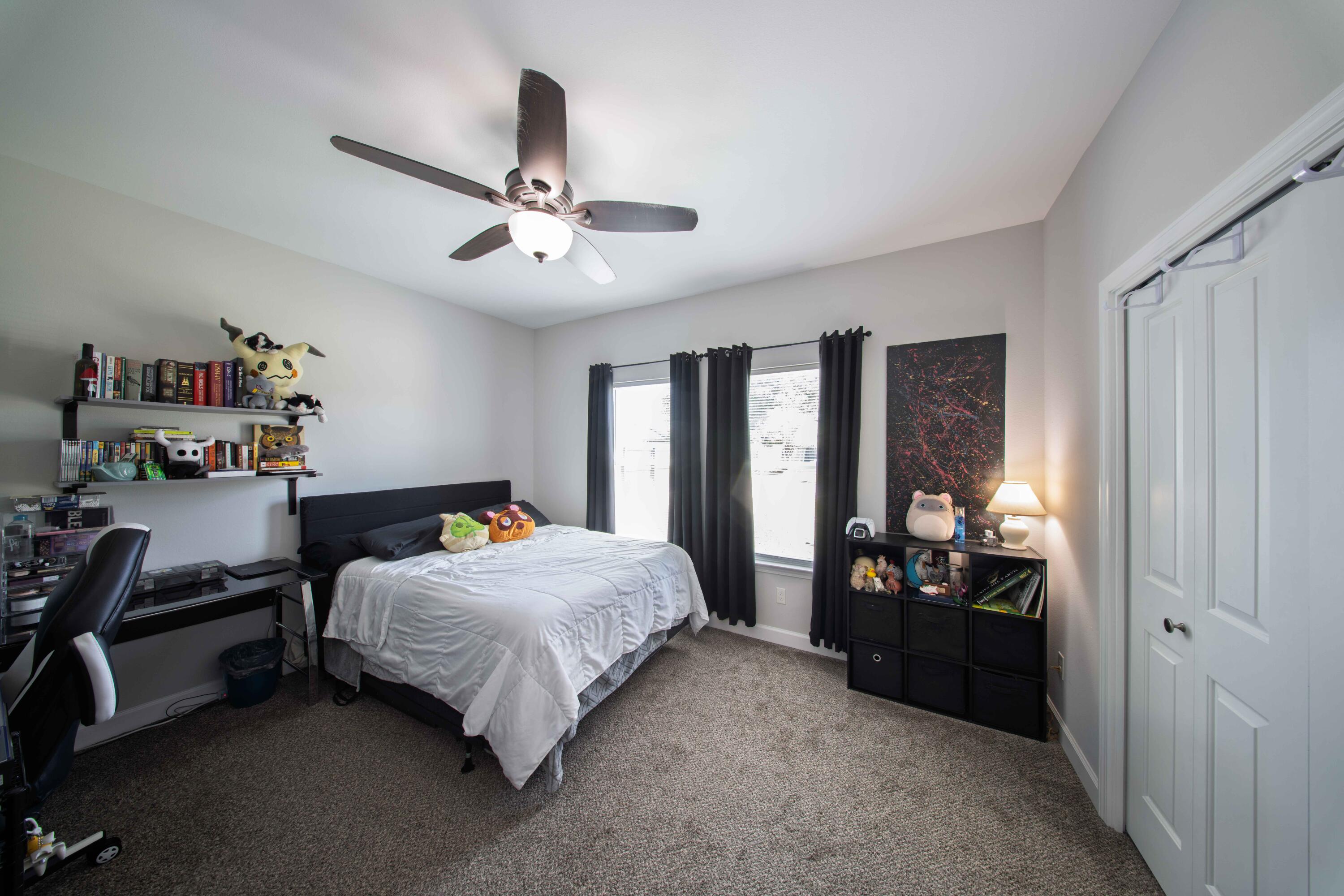 474 Sara Avenue Mary Esther, FL 32569 - Photo 31 of 46 a bedroom with a bed furniture and a window